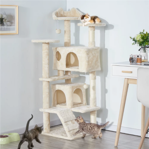 Cat Climbing Sisal Tower