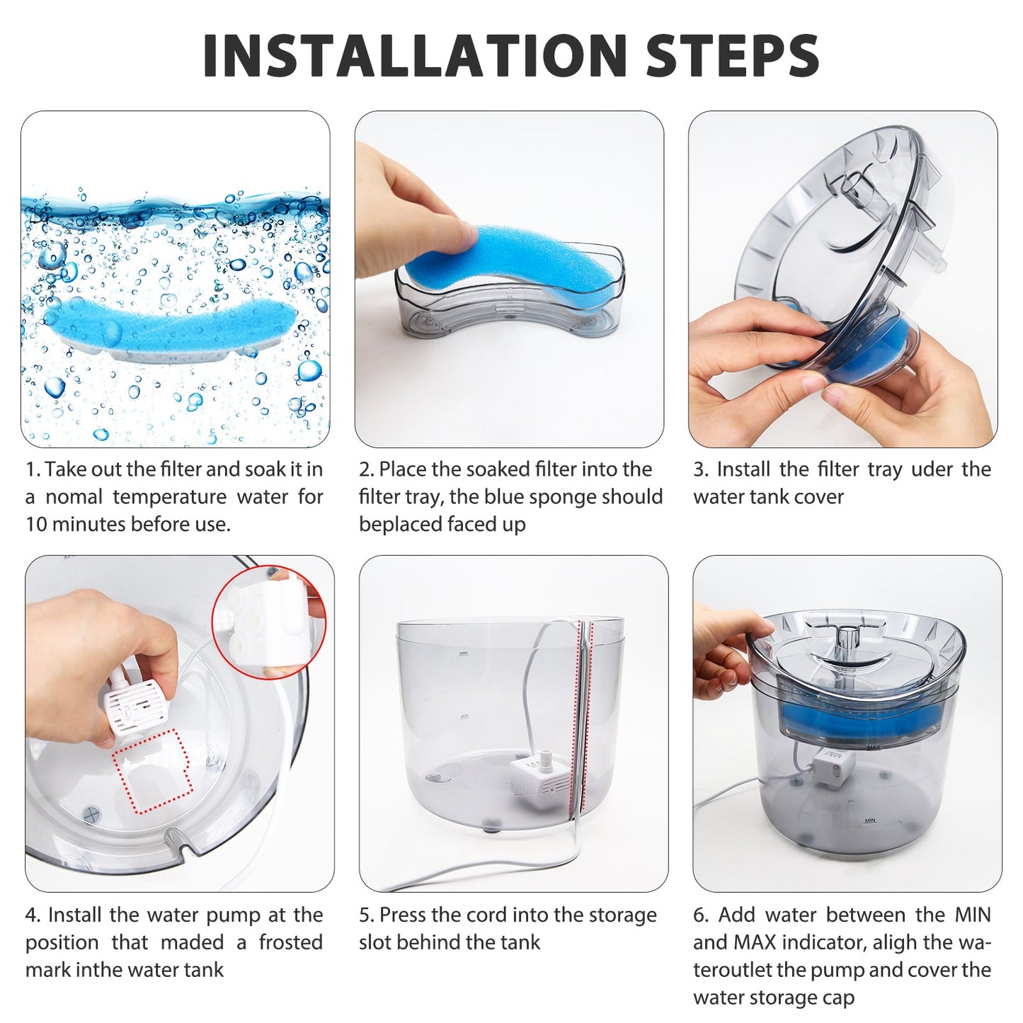 Large Pet Water Fountain