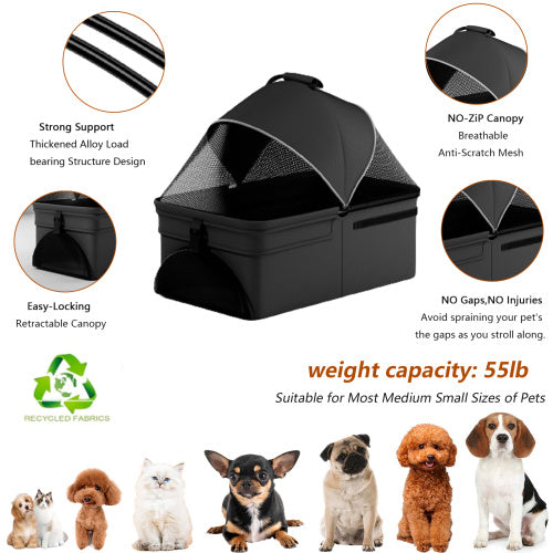 2-in-1 Pet Stroller