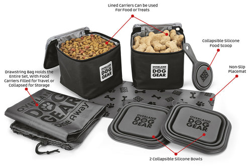 Pet Travel Dine Bag (Med/Lg Dogs)