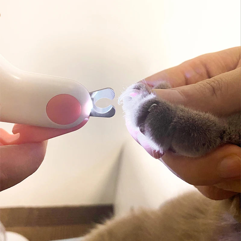 Pet Nail Clipper with LED