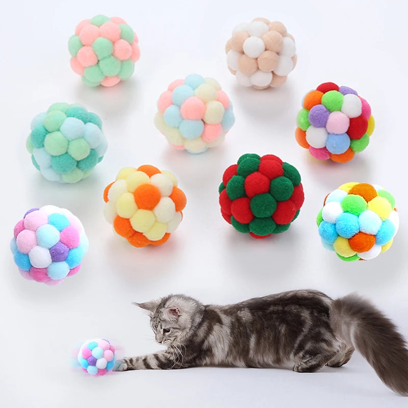 Colorful Cat Ball