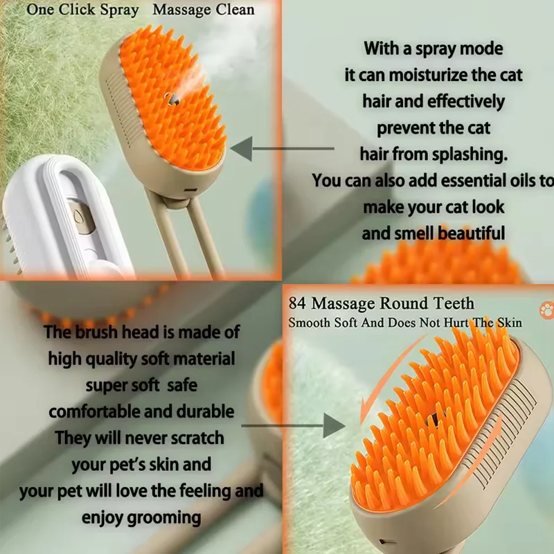 Rotating Hair Removal Comb