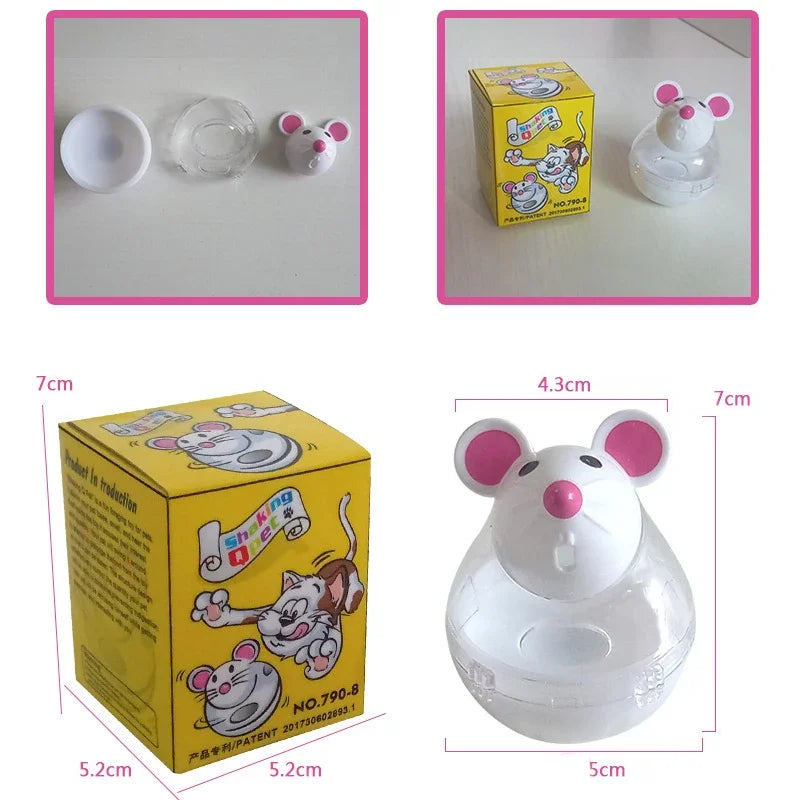 Interactive Mouse Tumbler Feeder