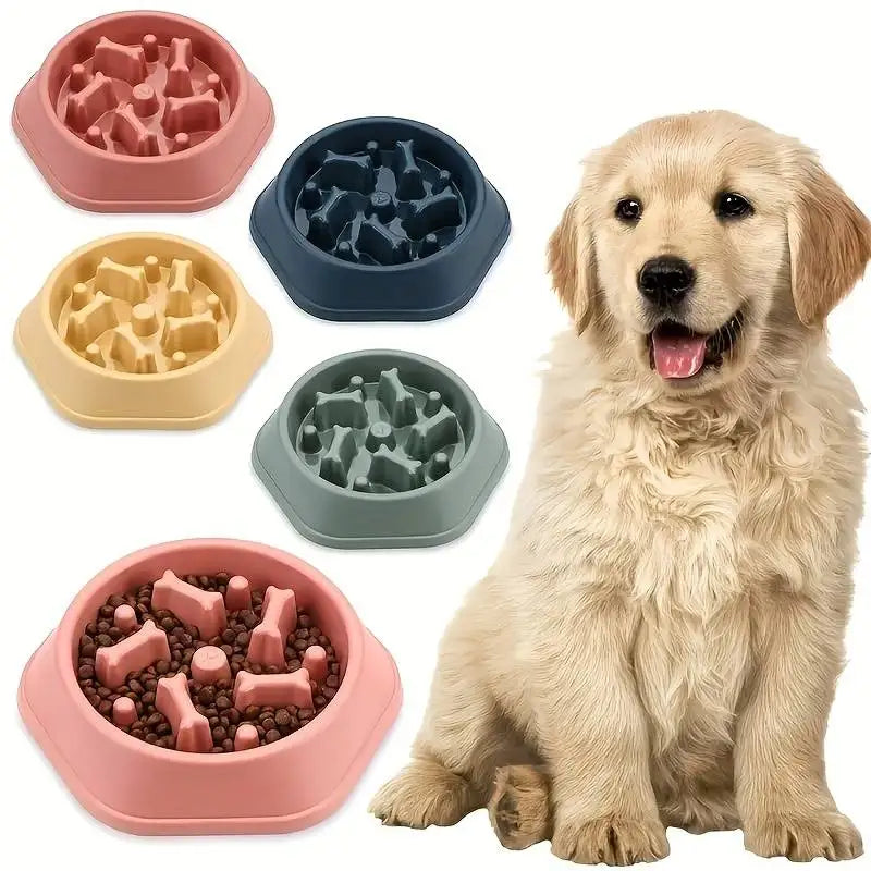 Slow Feeder Dog Bowl Anti-choking Slow Feeding