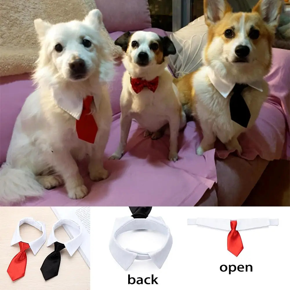 Pet Dog Cat Formal Necktie