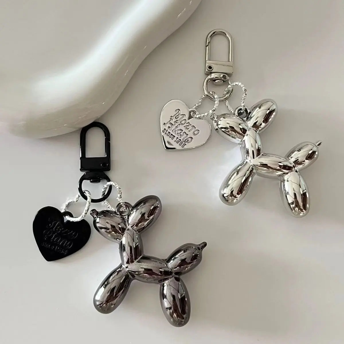 Balloon Dog Phone Charm & Keychain