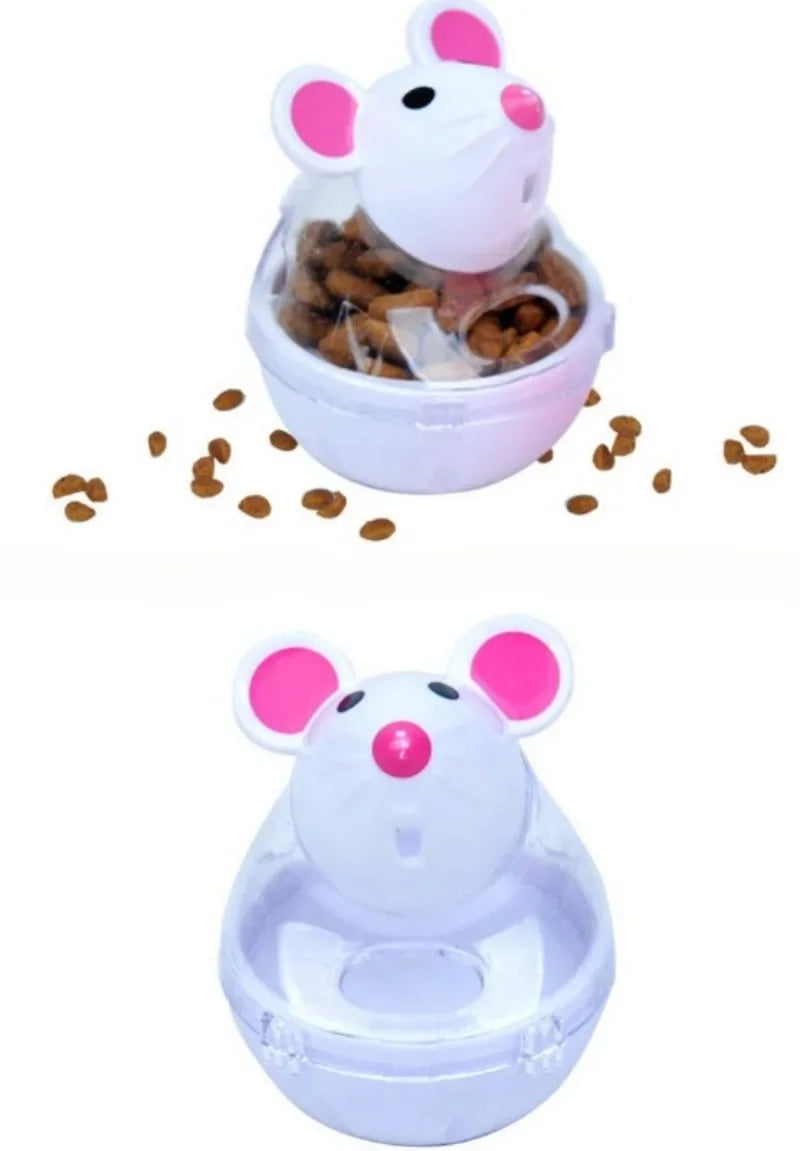 Interactive Mouse Tumbler Feeder