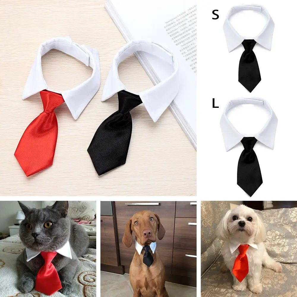 Pet Dog Cat Formal Necktie