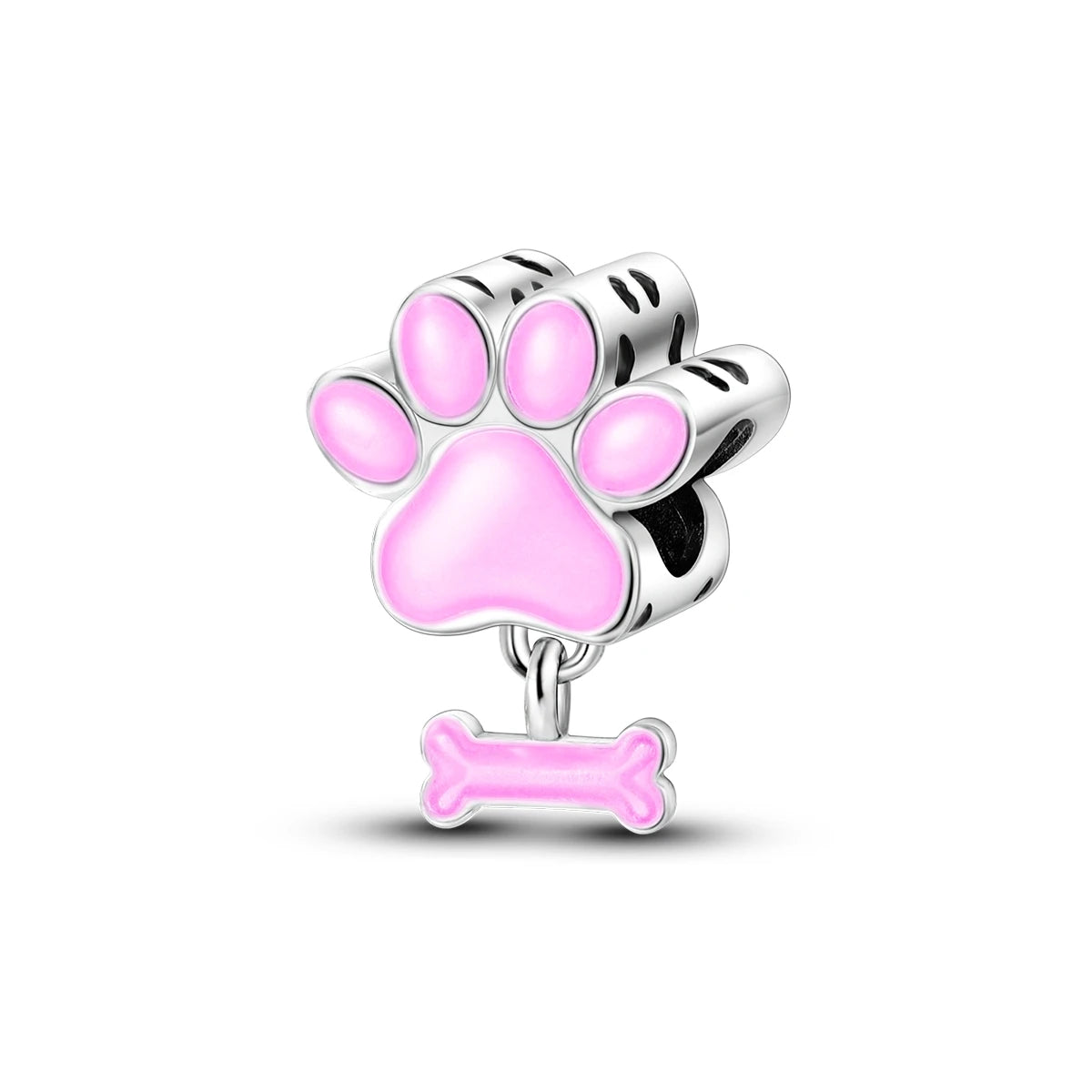 Silver Pet Charms for Bracelets