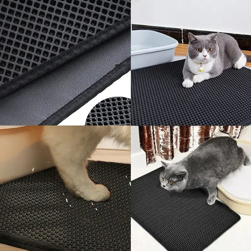 Pet litter mat non-slip mat washable cat mat pet supplies