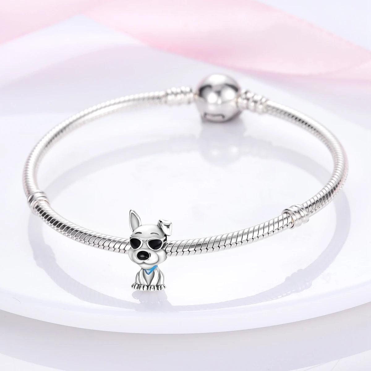 Silver Pet Charms for Bracelets