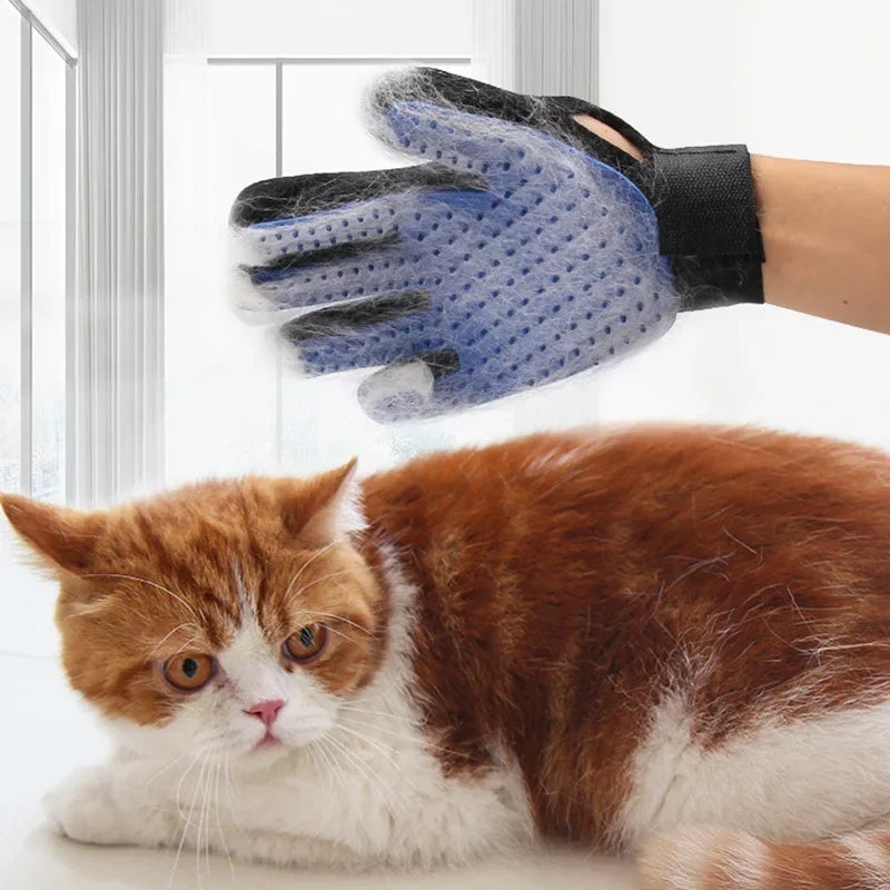 Silicone Pet Gloves Cat Dog Hair Removal