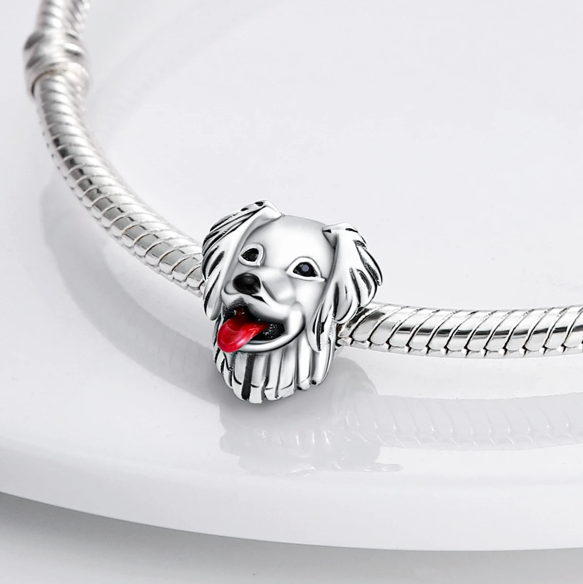 Silver Pet Charms for Bracelets