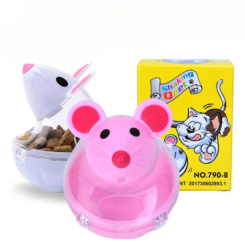 Interactive Mouse Tumbler Feeder