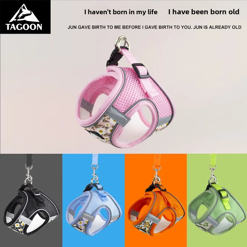 Retractable Dog Leash and Harness