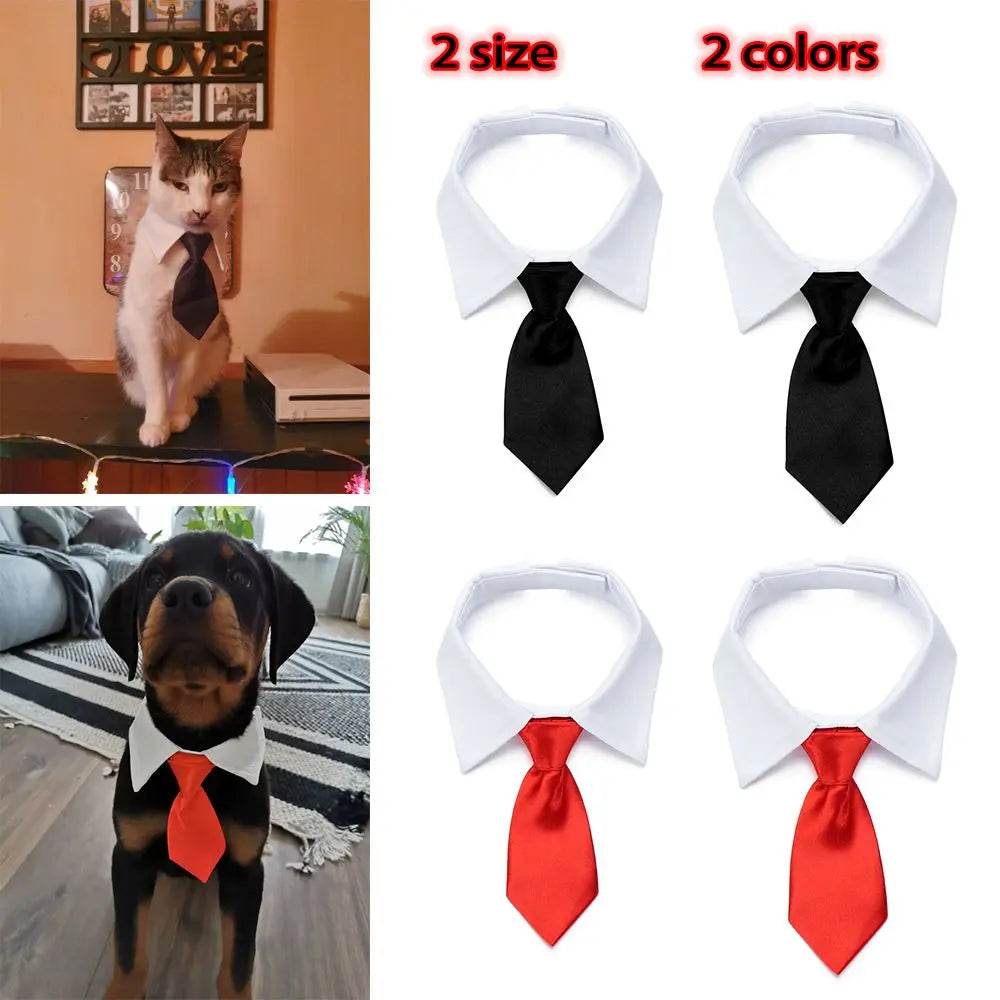 Pet Dog Cat Formal Necktie