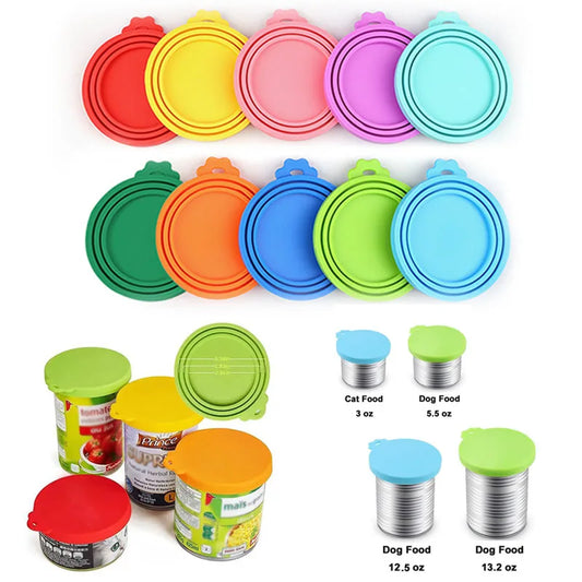 Silicone Pet Can Lid Portable