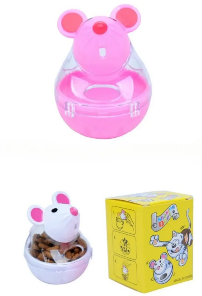 Interactive Mouse Tumbler Feeder