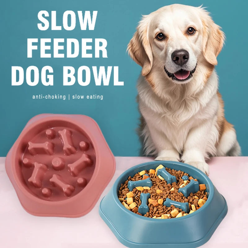 Slow Feeder Dog Bowl Anti-choking Slow Feeding