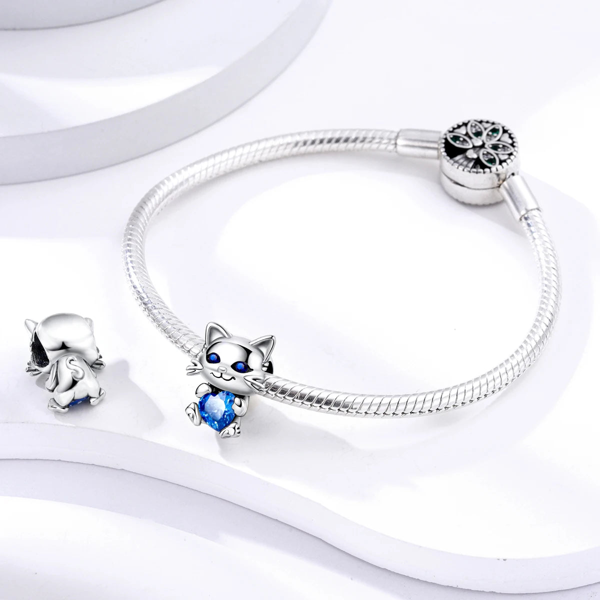 Silver Pet Charms for Bracelets