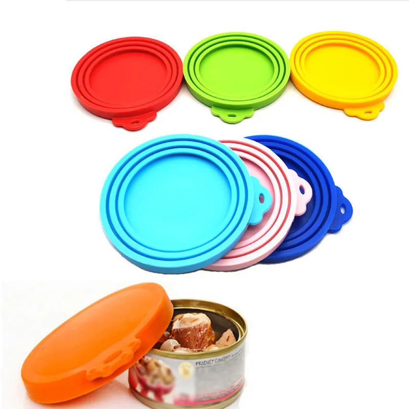 Silicone Pet Can Lid Portable