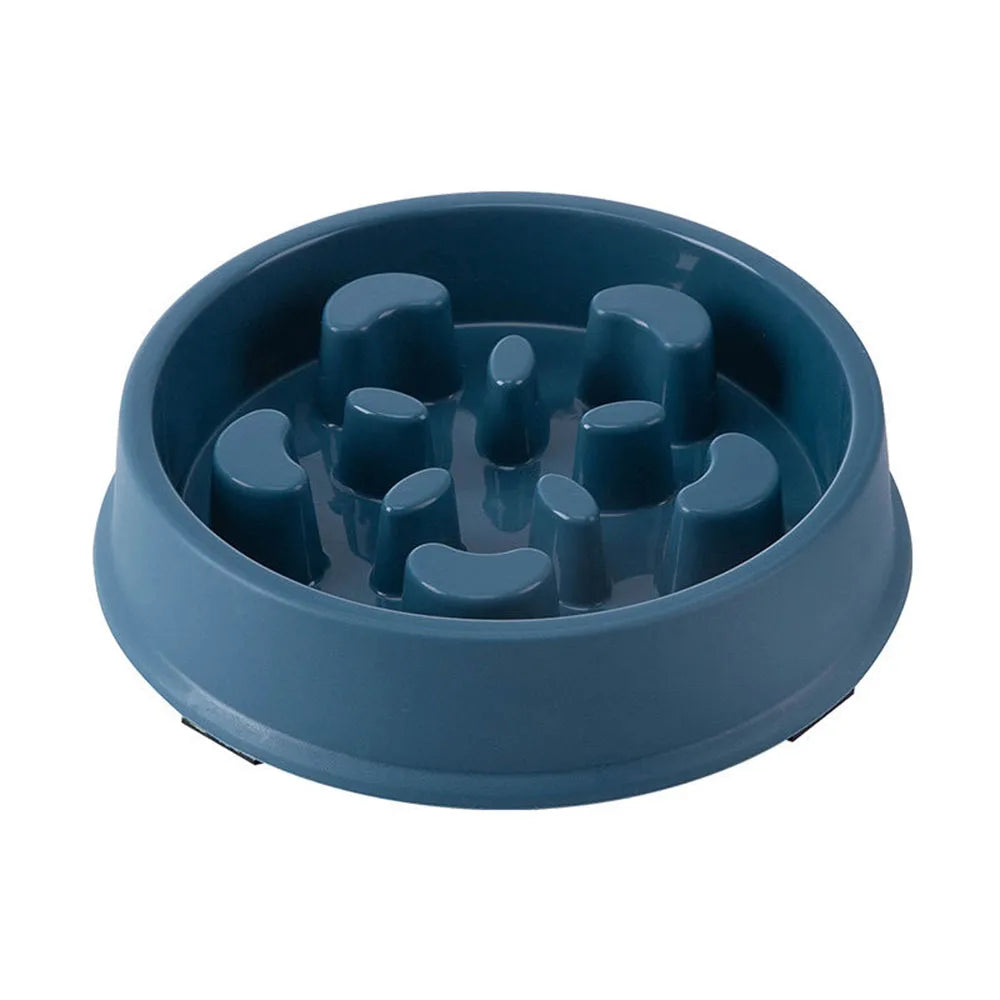 Pet Plastic Anti Choking Slow Food Bowl