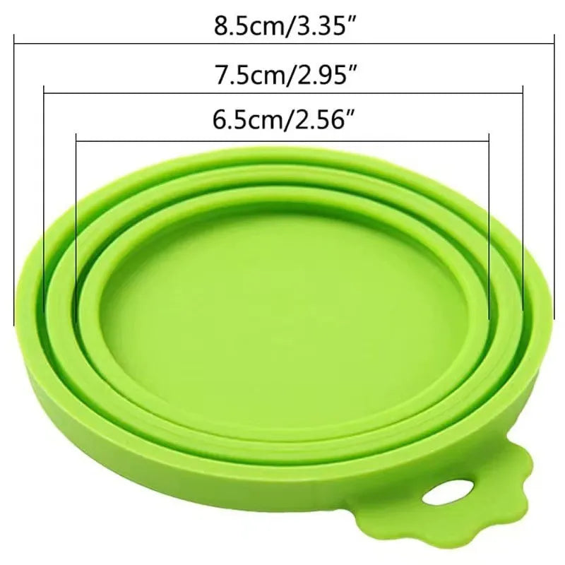 Silicone Pet Can Lid Portable