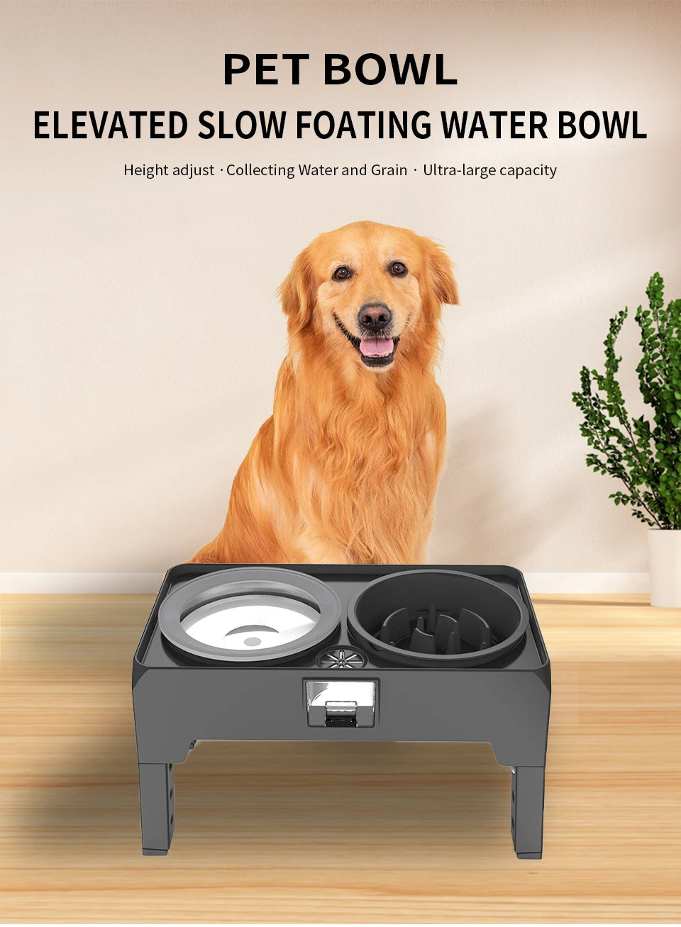 Elevated Dog Food Dispenser