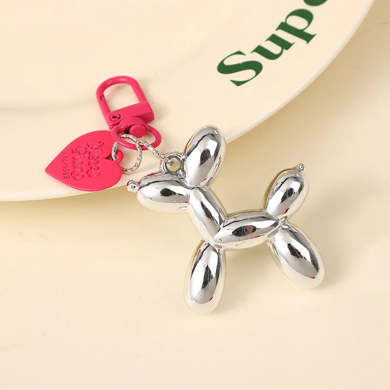 Balloon Dog Phone Charm & Keychain