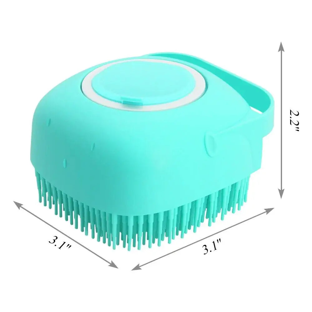 Pet Dog Shampoo Brush Massage