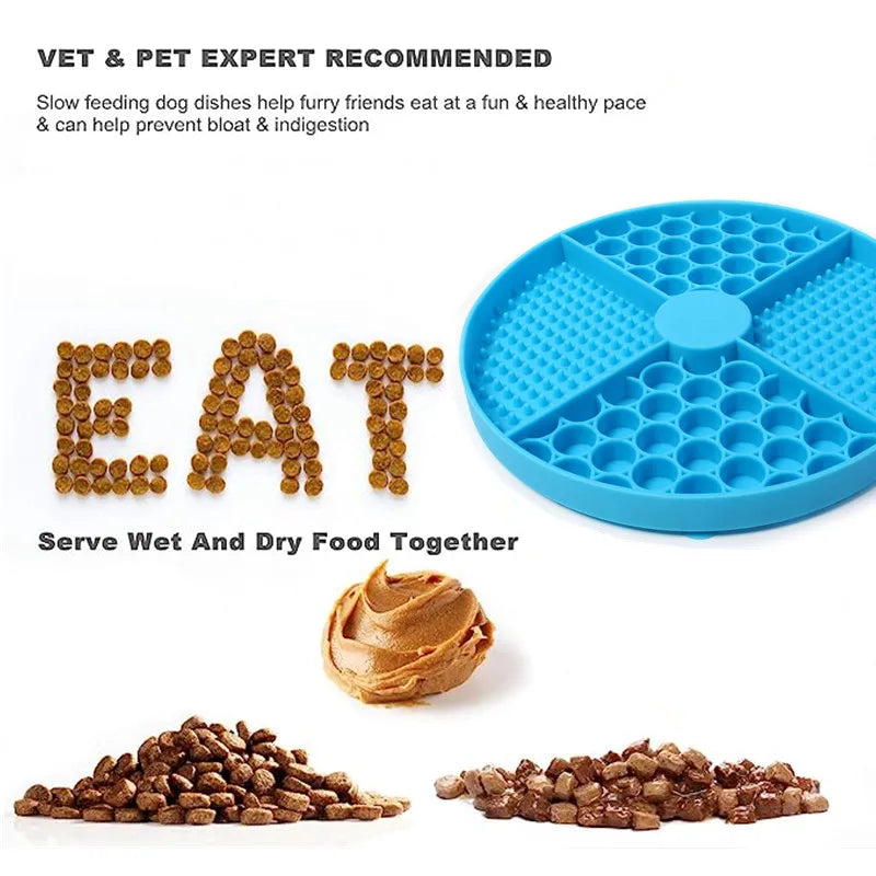 Pet Supplies Silicone Slow Feeder