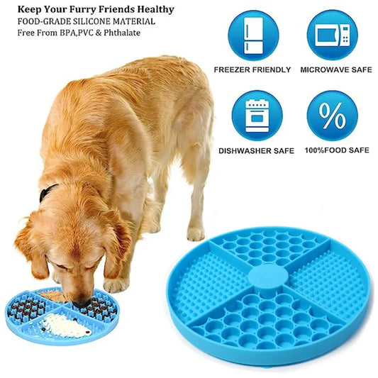 Pet Supplies Silicone Slow Feeder