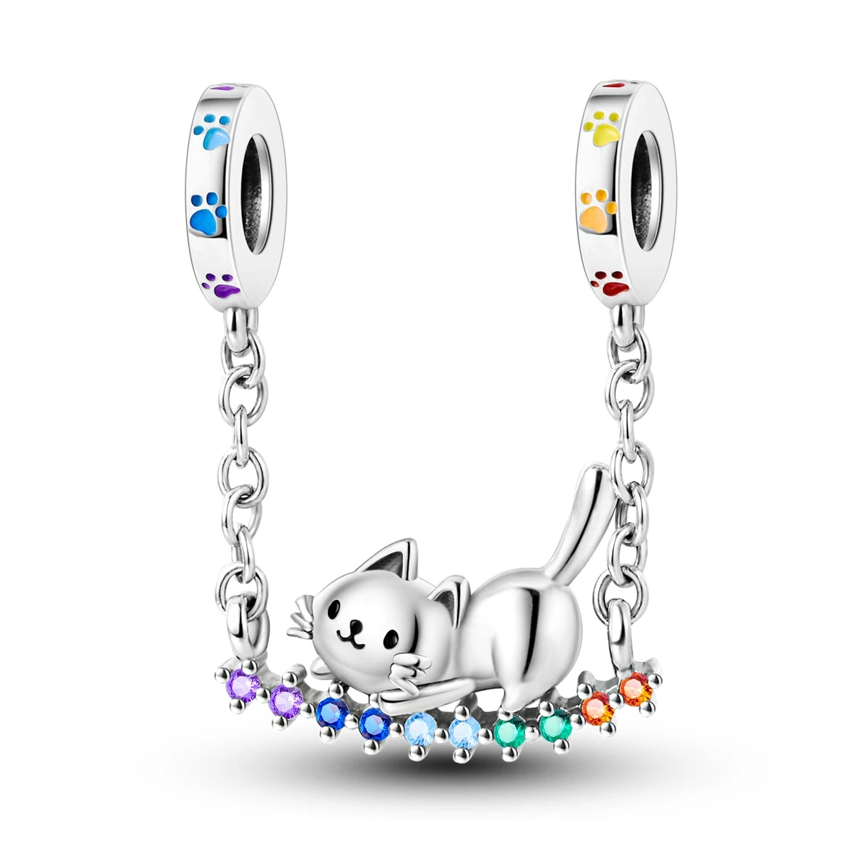 Silver Pet Charms for Bracelets