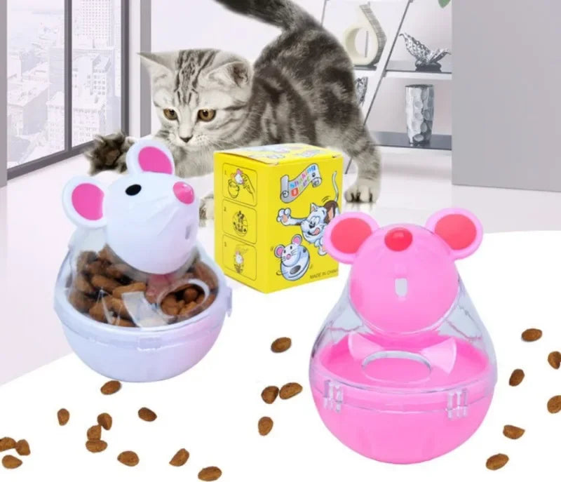 Interactive Mouse Tumbler Feeder