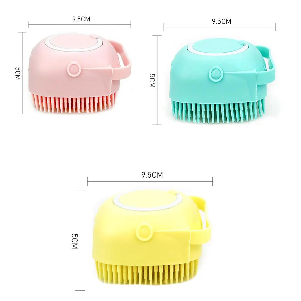 Pet Dog Shampoo Brush Massage