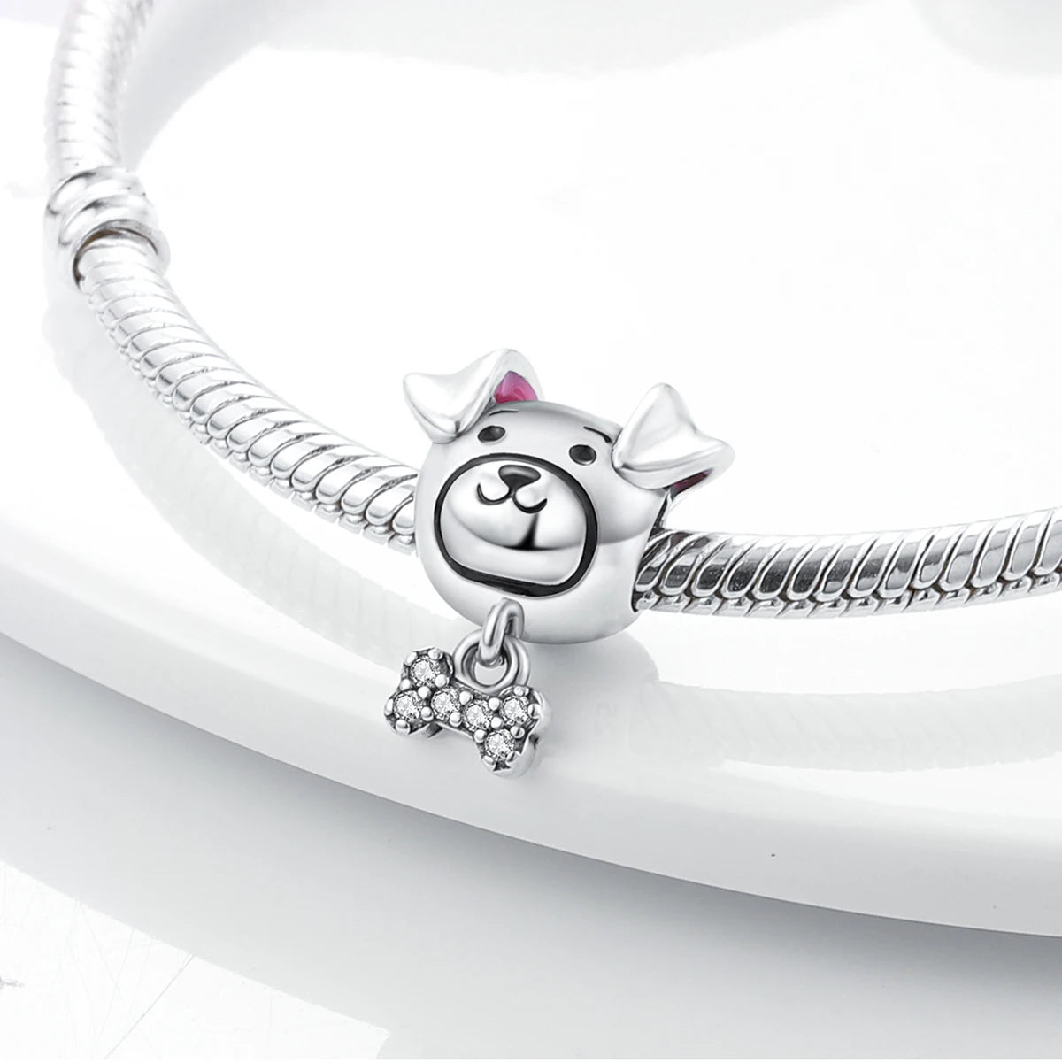 Silver Pet Charms for Bracelets