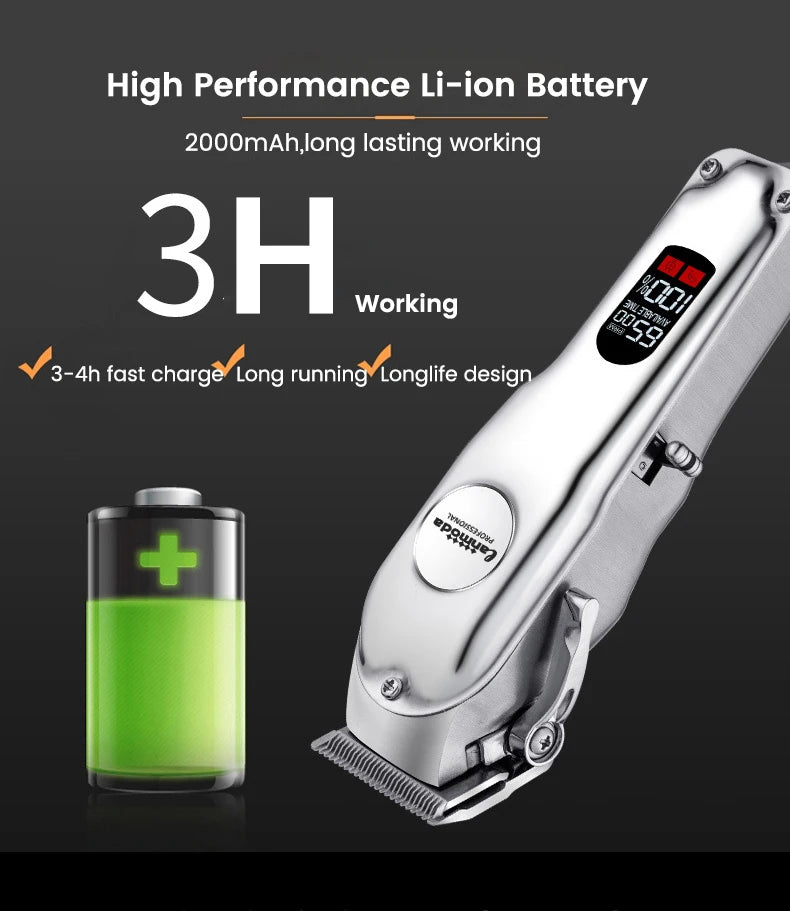 Professional Dog Hair Clipper Rechargeable