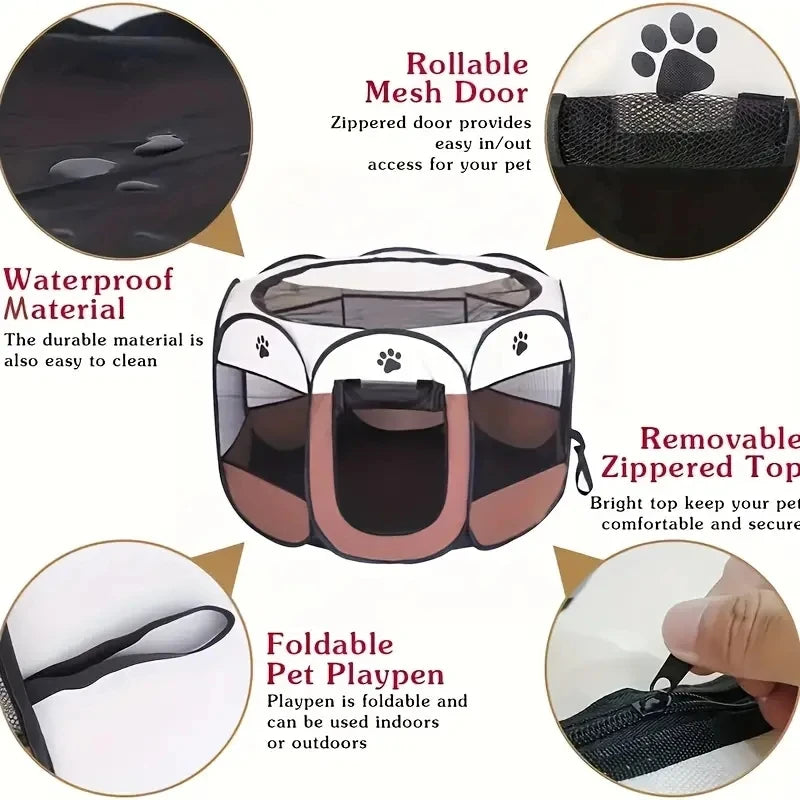 Foldable Cat Maternity Tent