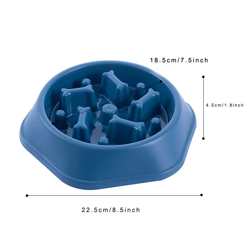 Slow Feeder Dog Bowl Anti-choking Slow Feeding