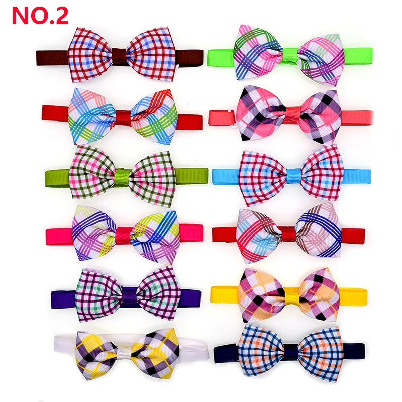 20PCS Dog Bow Tie Set