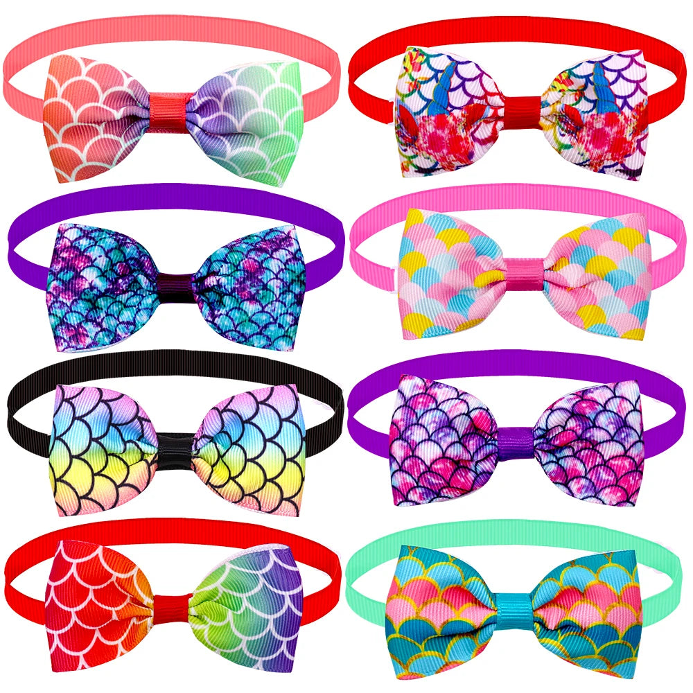 20PCS Dog Bow Tie Set