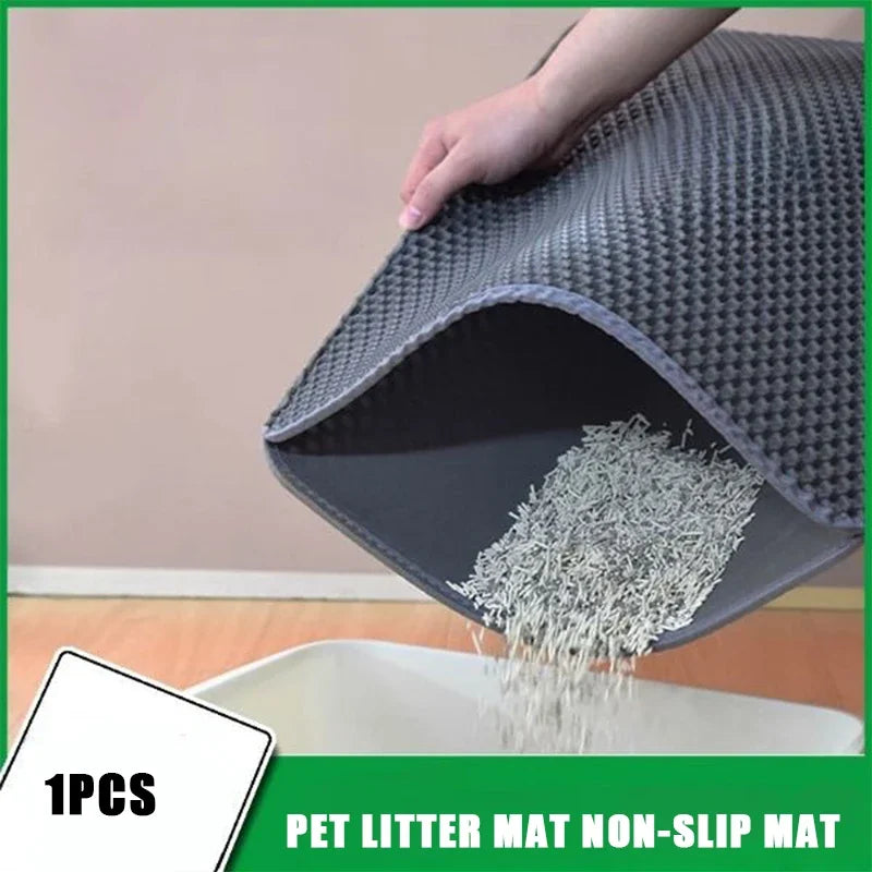 Pet litter mat non-slip mat washable cat mat pet supplies