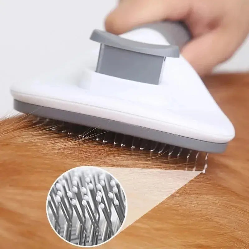 Pet Dog Brush Cat Comb Self Cleaning Pet Hair